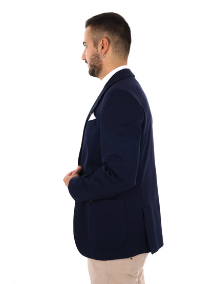 Fb Giacca P.Milano, giacca da uomo blu