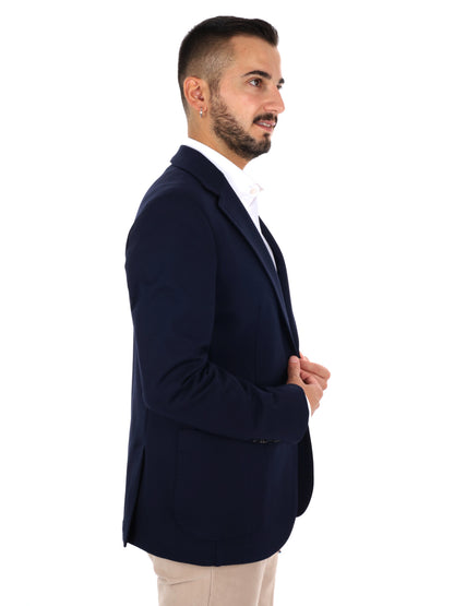 Fb Giacca P.Milano, giacca da uomo blu