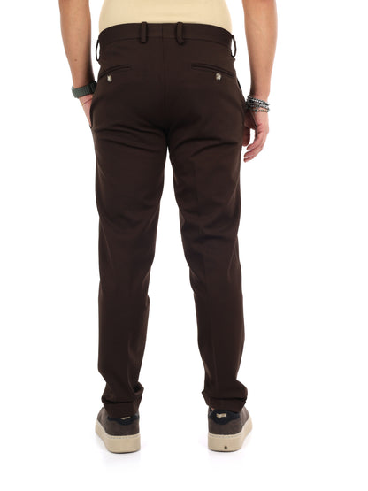Fb Panta P.Milano, pantalone da uomo marrone