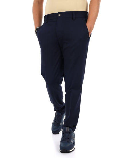 FB FR938 89, pantalone da uomo blu