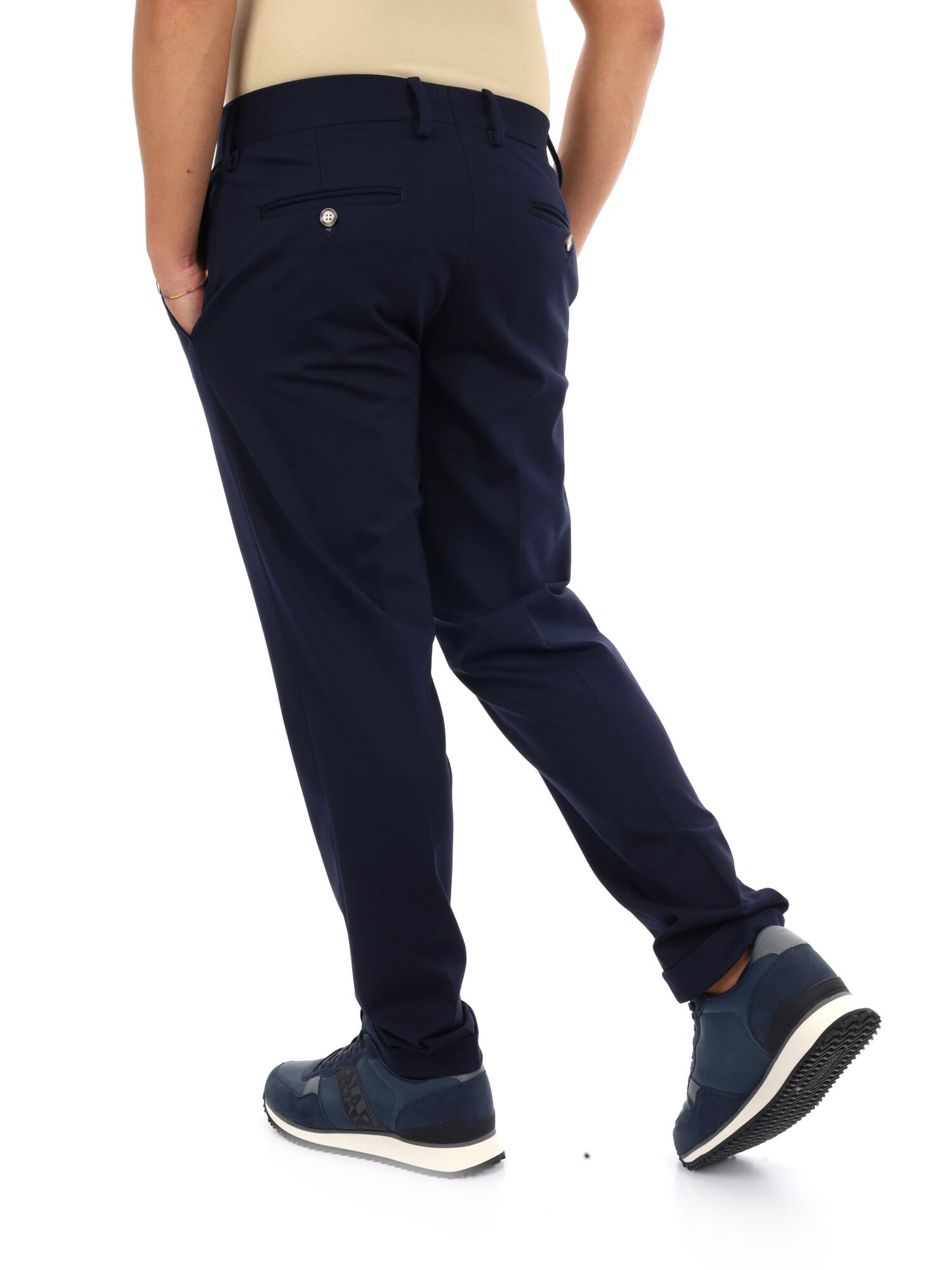 FB FR938 89, pantalone da uomo blu