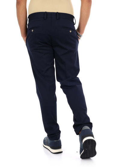 FB FR938 89, pantalone da uomo blu