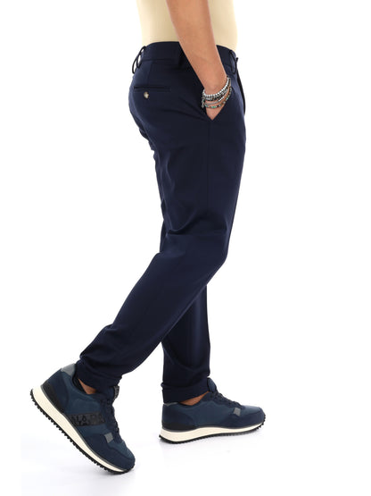 FB FR938 89, pantalone da uomo blu