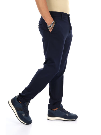 FB FR938 89, pantalone da uomo blu