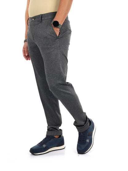 Fb FR938 91, pantalone da uomo grigio