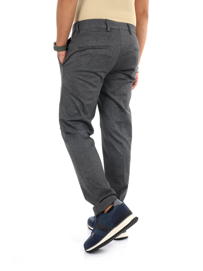 Fb FR938 91, pantalone da uomo grigio
