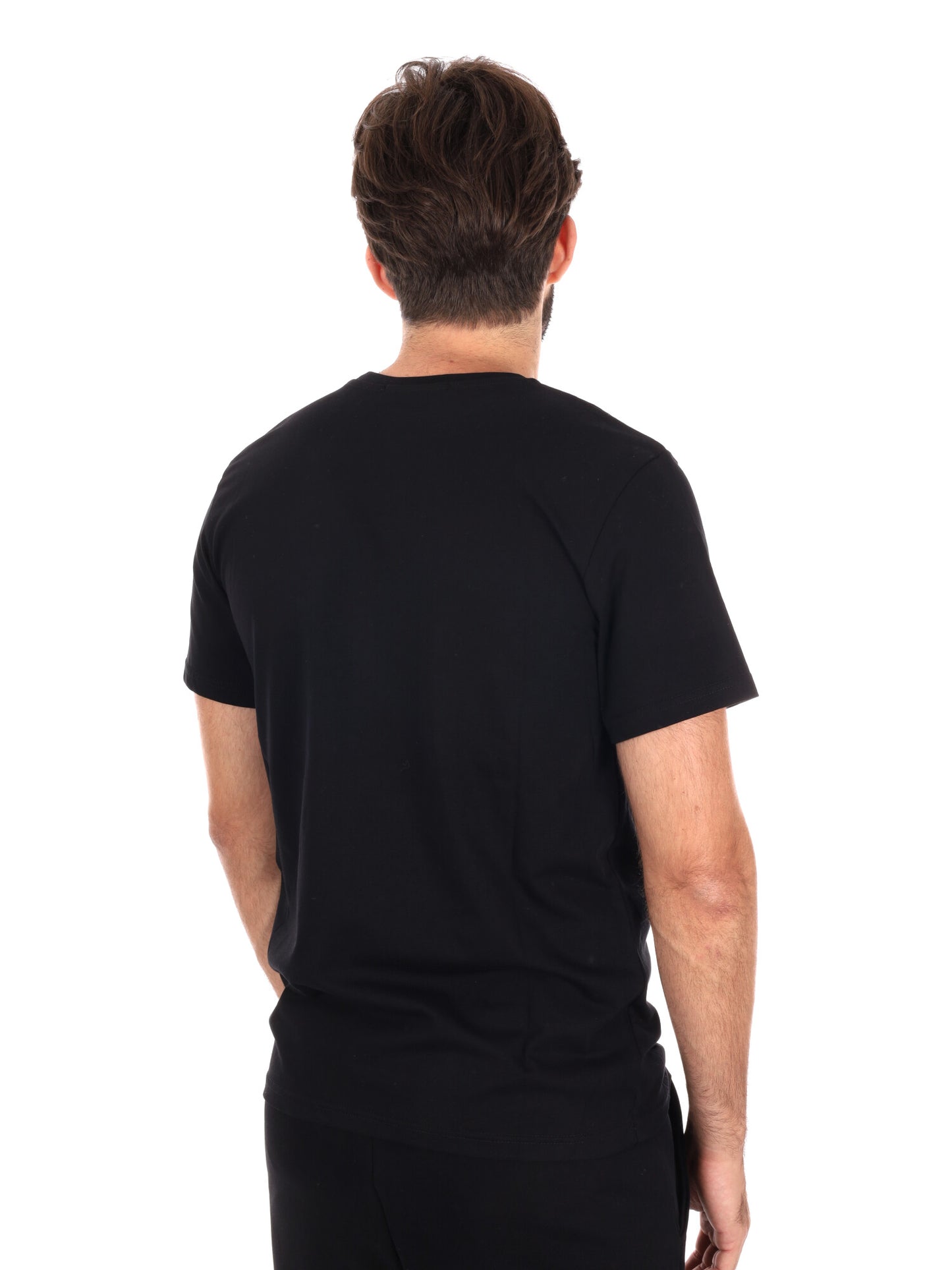 T-SHIRT BASIC DROP SEASON 2 DA UOMO NERO