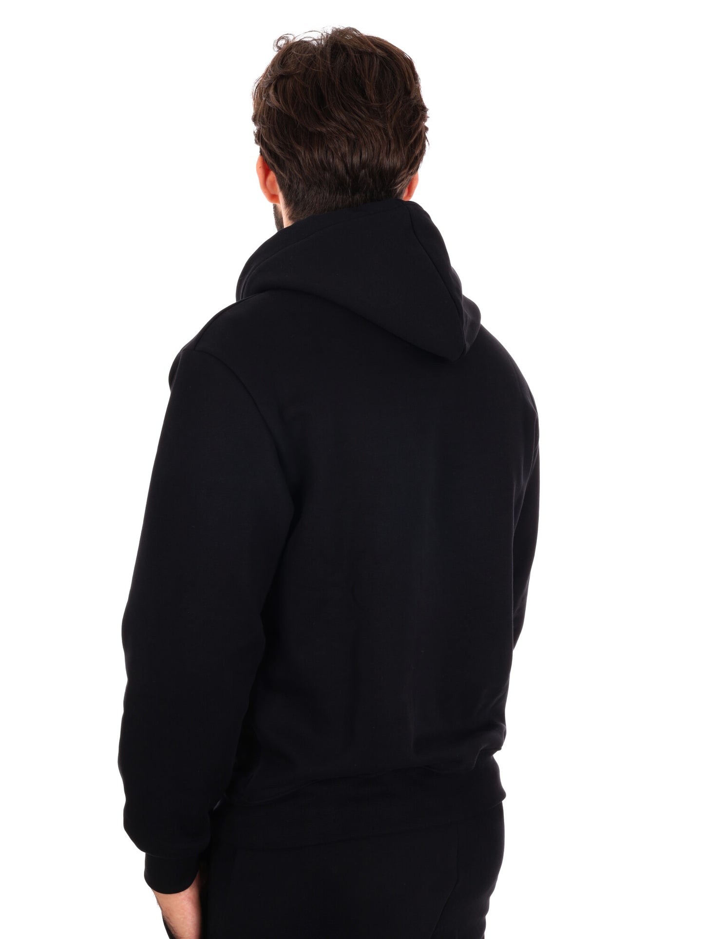 FELPA CON CAPPUCCIO DROP SEASON 2 DA UOMO NERO