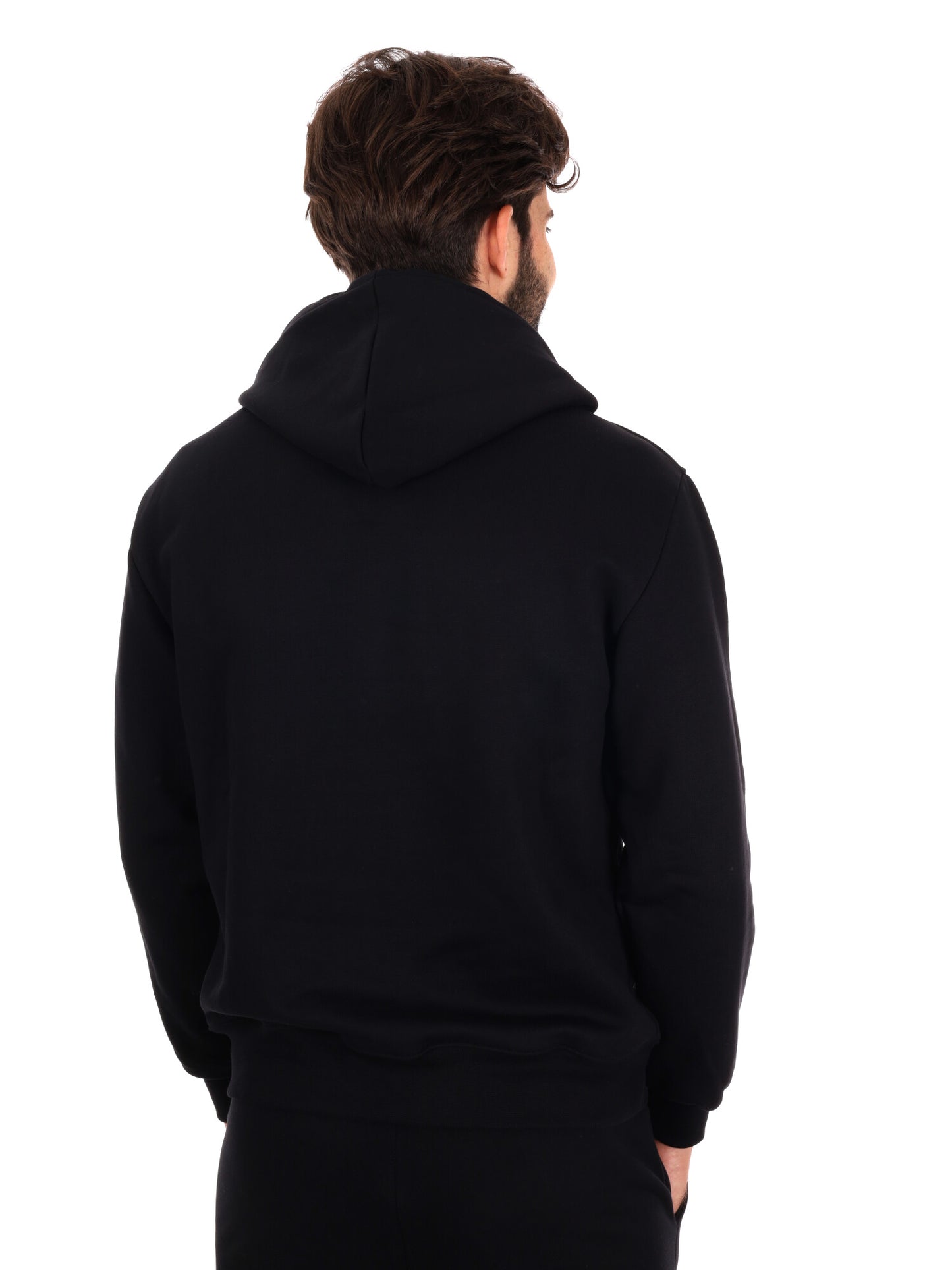 FELPA CON CAPPUCCIO DROP SEASON 2 DA UOMO NERO