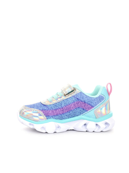 FROZEN SNEAKERS LUCI - ARGENTO BLU