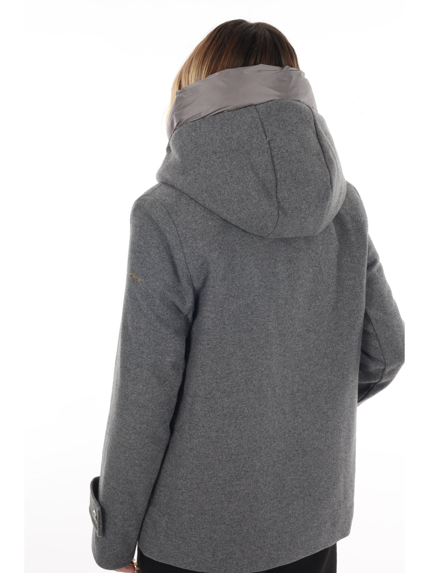CAPPOTTO CORTO YES ZEE DA DONNA GRIGIO