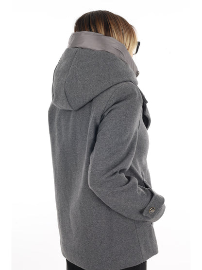 CAPPOTTO CORTO YES ZEE DA DONNA GRIGIO