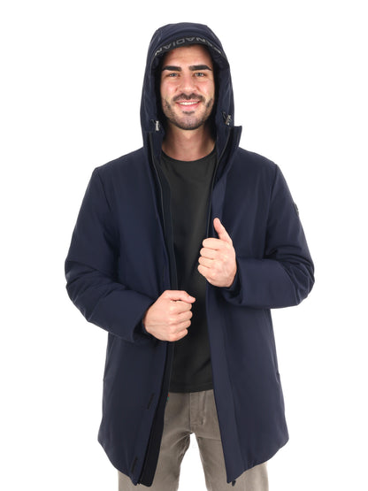 Canadian nelson giaccone da uomo blu