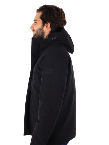 PARKA CORTO VAUGHAN CANADIAN DA UOMO NERO