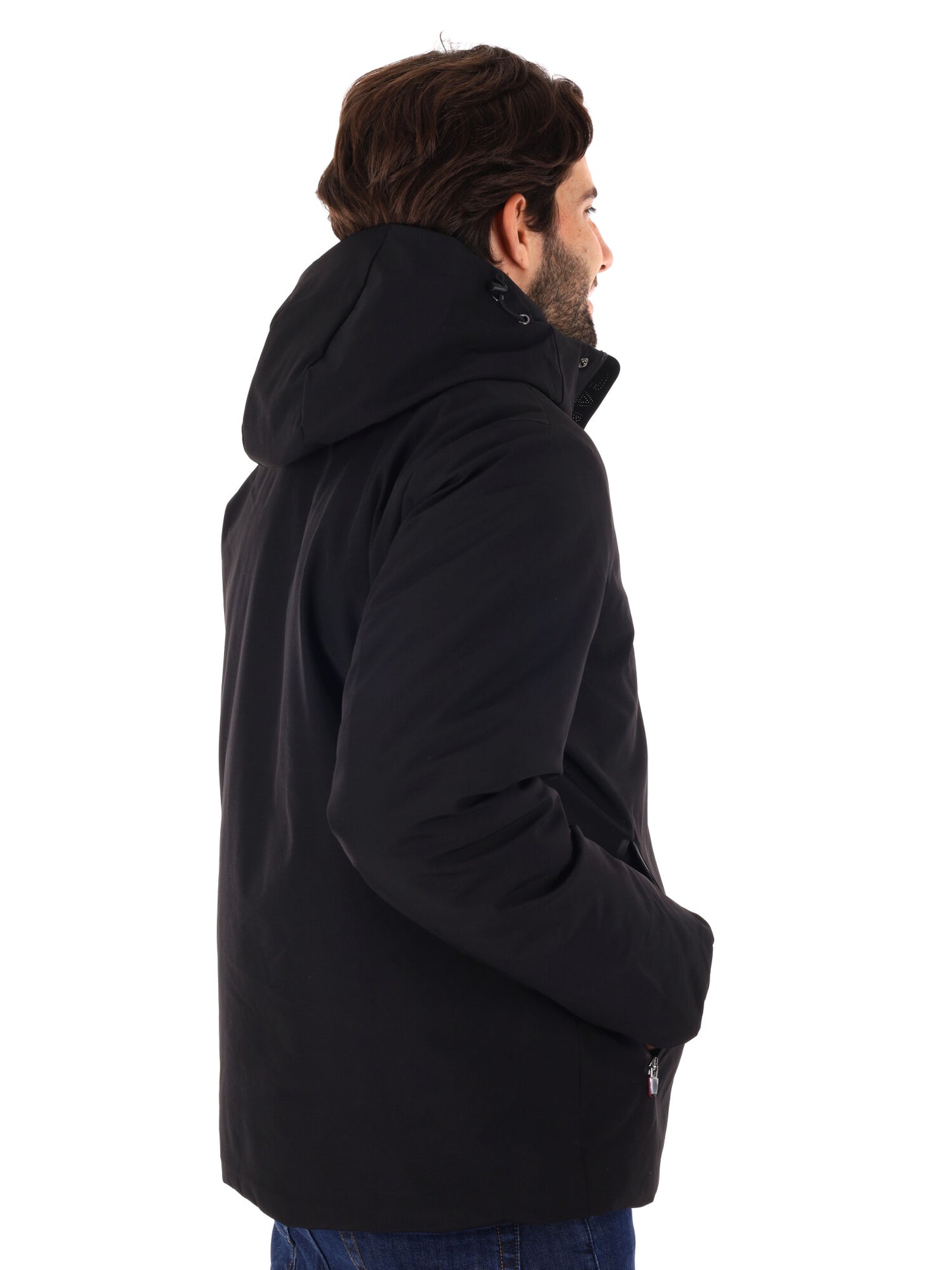 PARKA CORTO VAUGHAN CANADIAN DA UOMO NERO