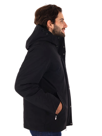 PARKA CORTO VAUGHAN CANADIAN DA UOMO NERO