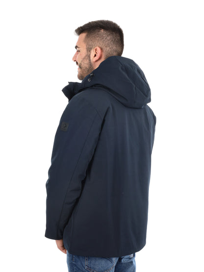 PARKA CORTO VAUGHAN CANADIAN DA UOMO BLU