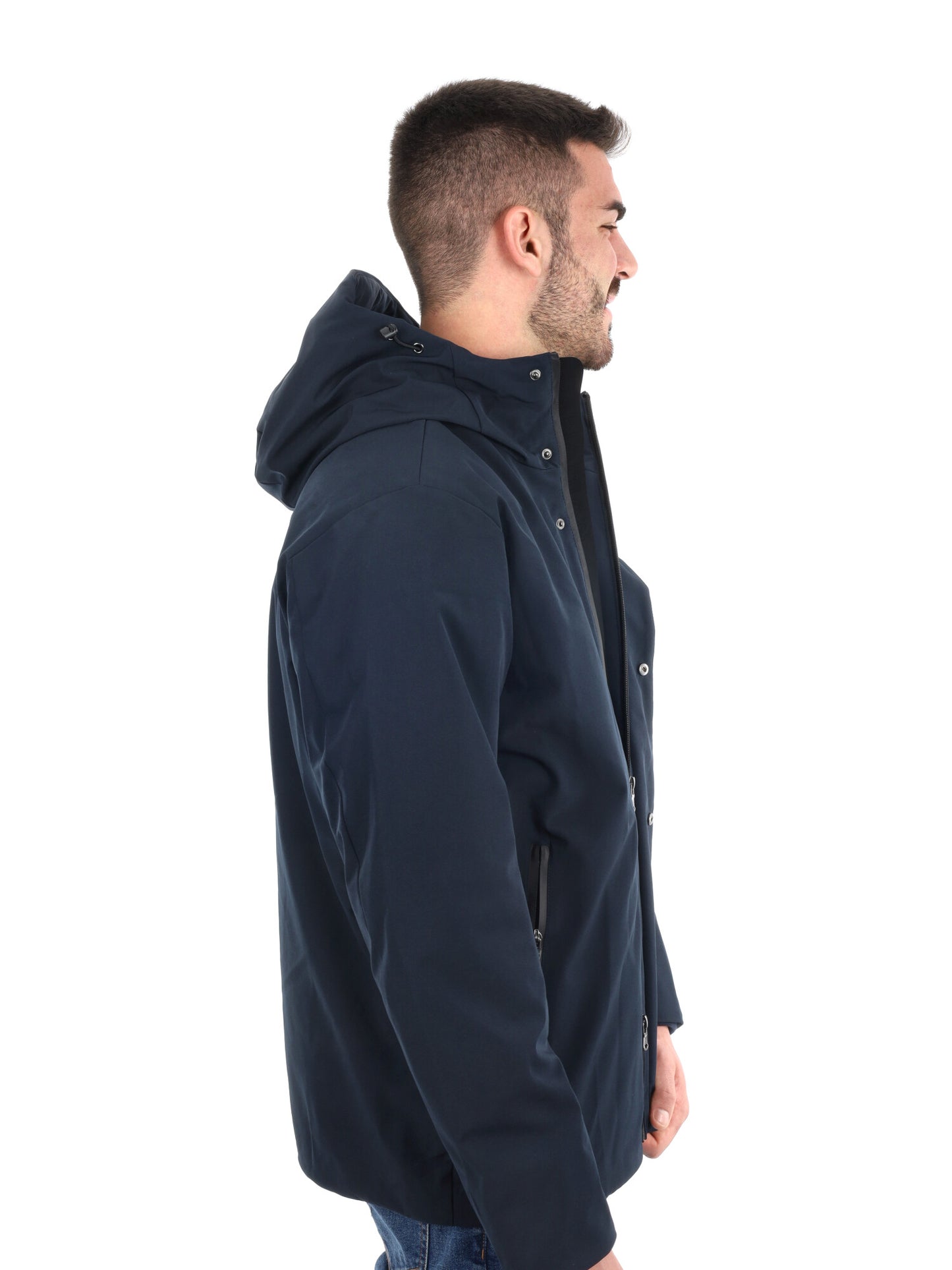 PARKA CORTO VAUGHAN CANADIAN DA UOMO BLU