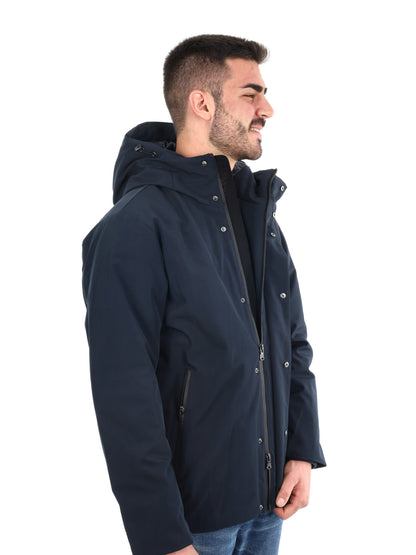 PARKA CORTO VAUGHAN CANADIAN DA UOMO BLU