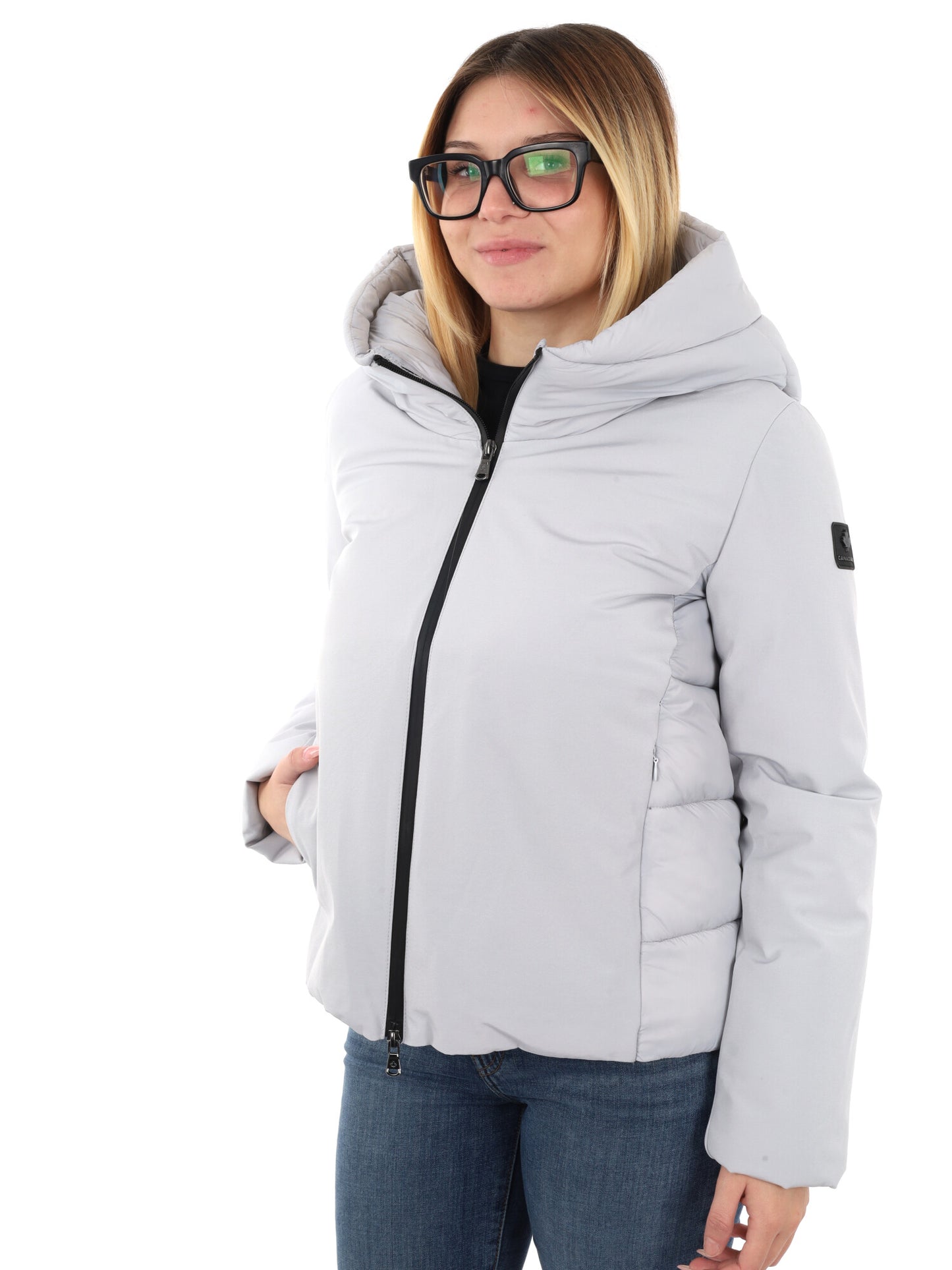 GIACCA LITTON CANADIAN DA DONNA GRIGIO