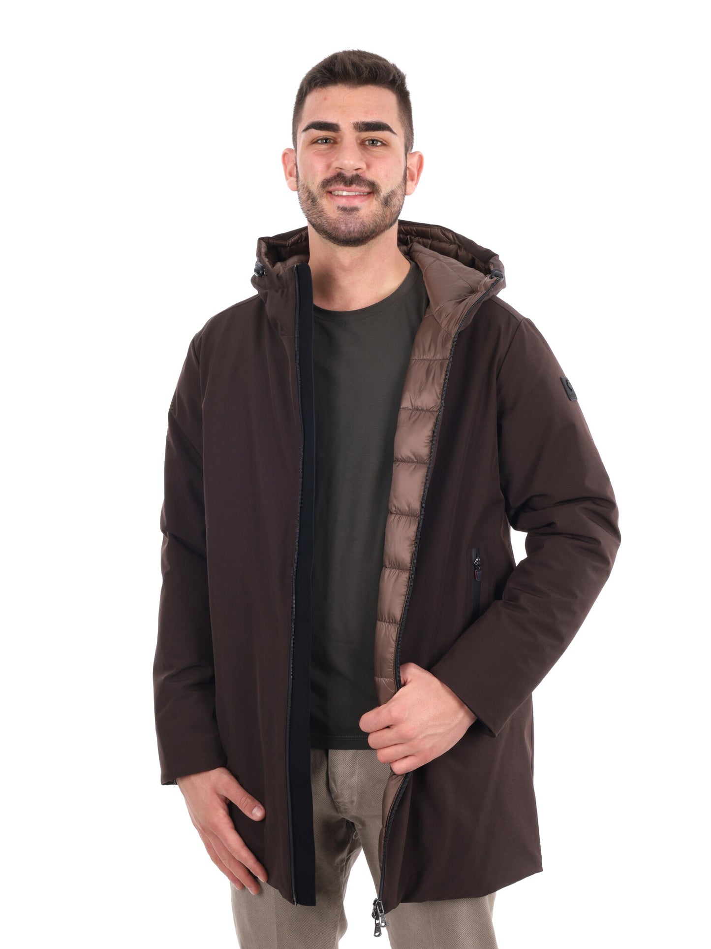 GIACCONE CARIGNAN LUNGO CANADIAN DA UOMO CAFFE'