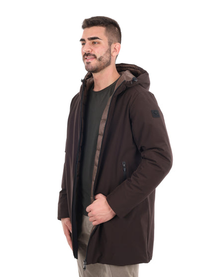 GIACCONE CARIGNAN LUNGO CANADIAN DA UOMO CAFFE'