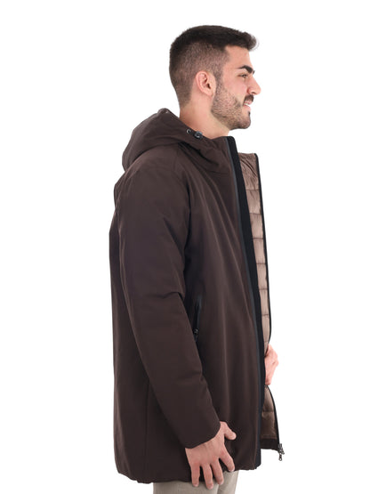 GIACCONE CARIGNAN LUNGO CANADIAN DA UOMO CAFFE'