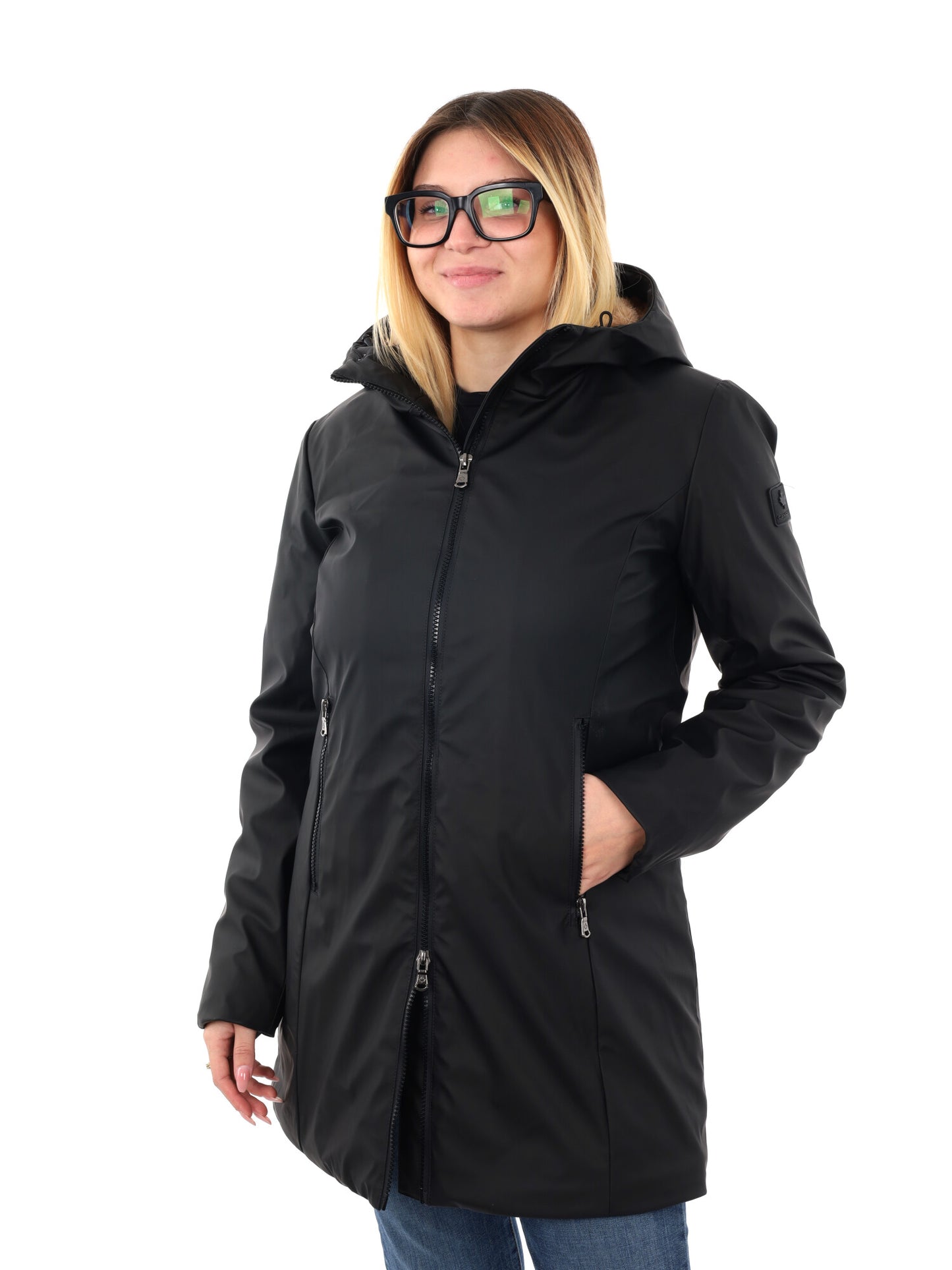 GIACCONE TERREBONNE CANADIAN DA DONNA NERO