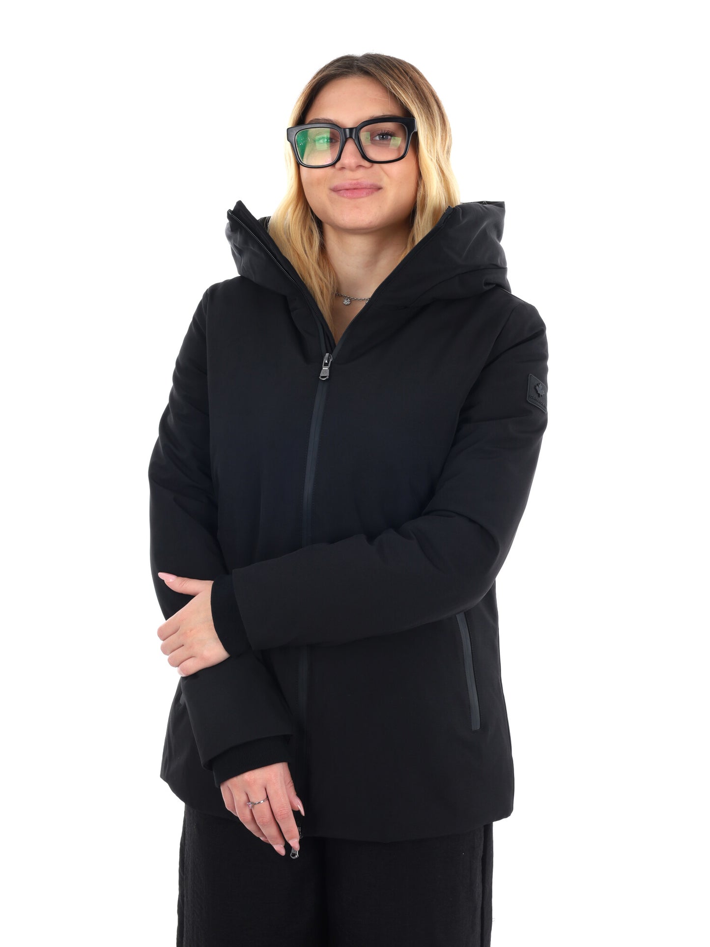 GIACCONE CAROLINE CANADIAN DA DONNA NERO