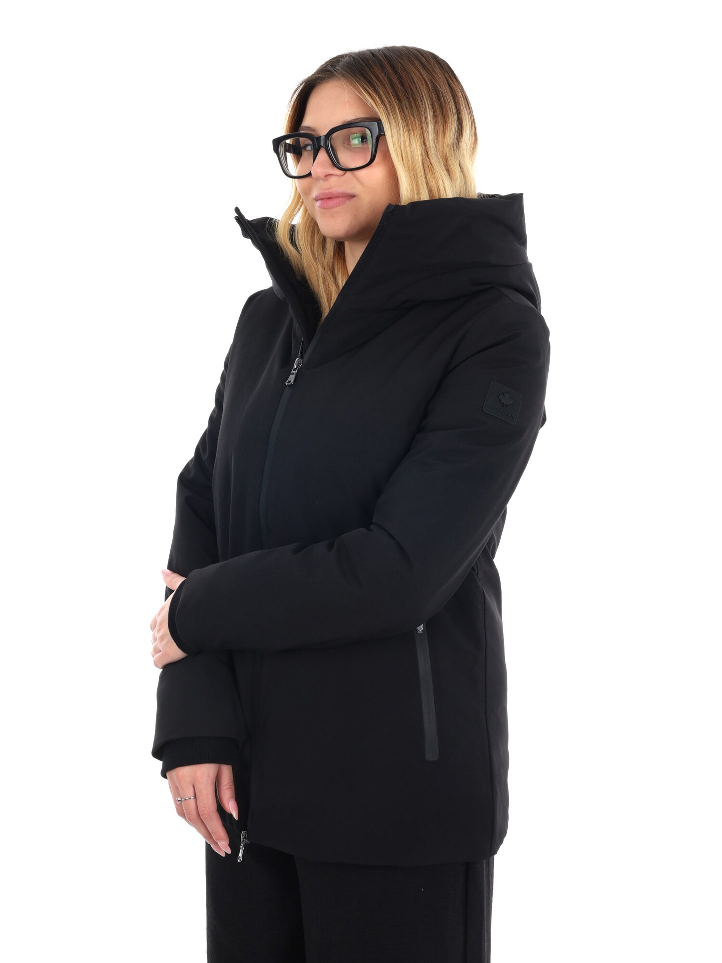 GIACCONE CAROLINE CANADIAN DA DONNA NERO