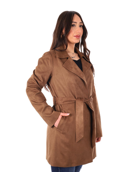 Giubbotto Yes-Zee donna in marrone per primavera-estate
