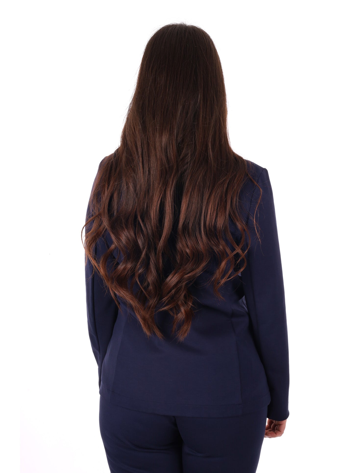 Giacca punto Milano Yes-Zee blu donna