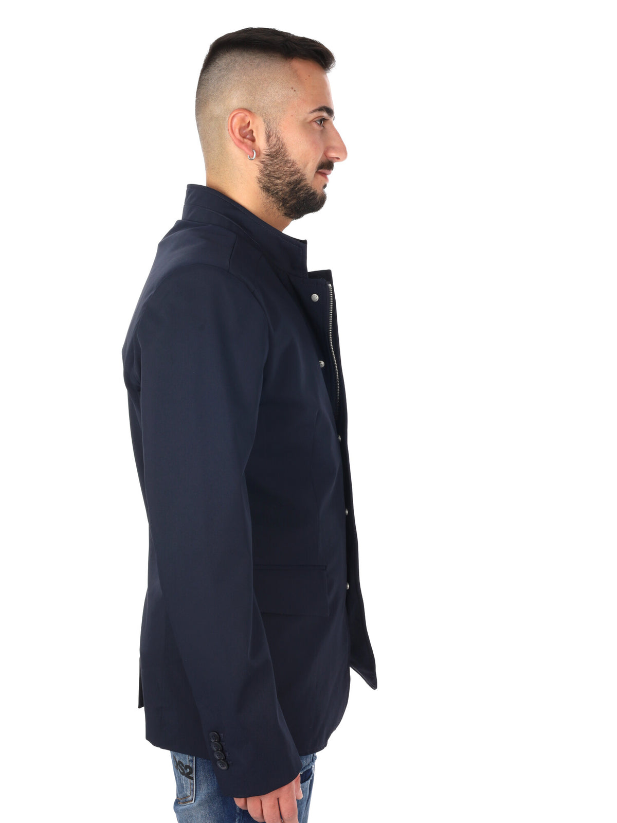 Yes zee giacca giubbino da uomo blu