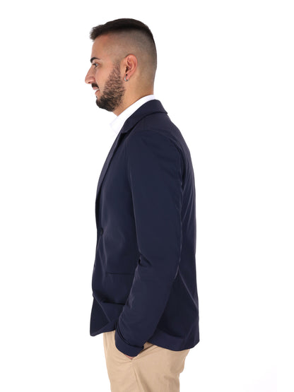 Yes zee giacca perfo da uomo blu