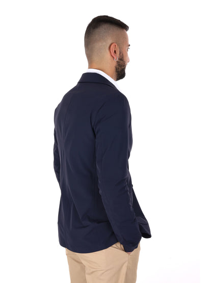 Yes zee giacca perfo da uomo blu