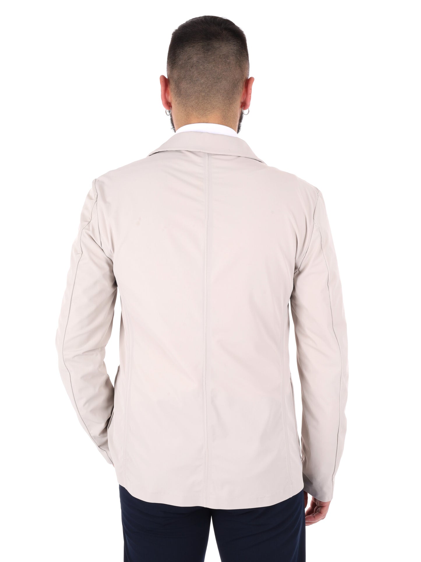 Yes-Zee giacca blazer uomo crema per la primavera-estate