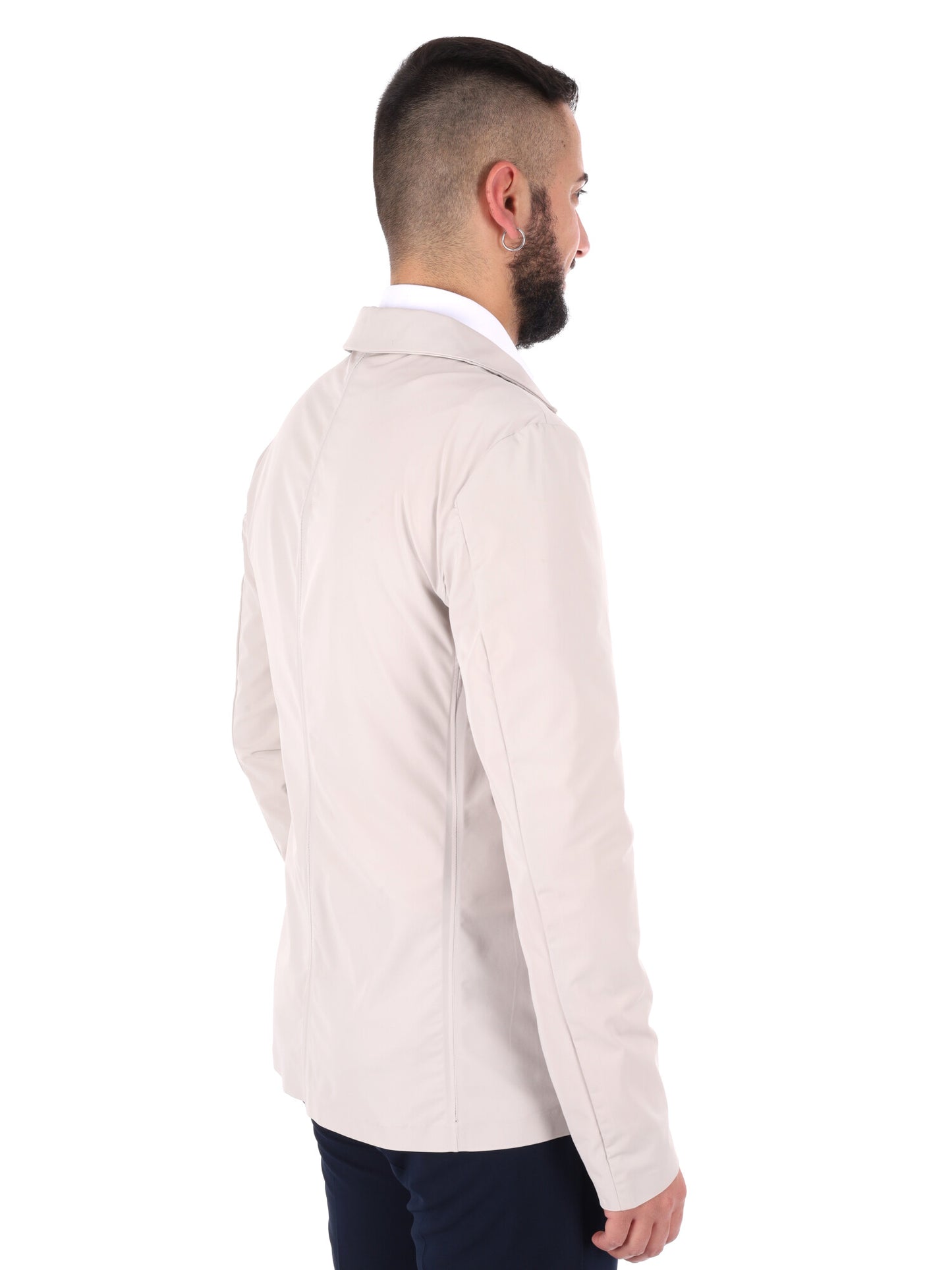 Yes-Zee giacca blazer uomo crema per la primavera-estate