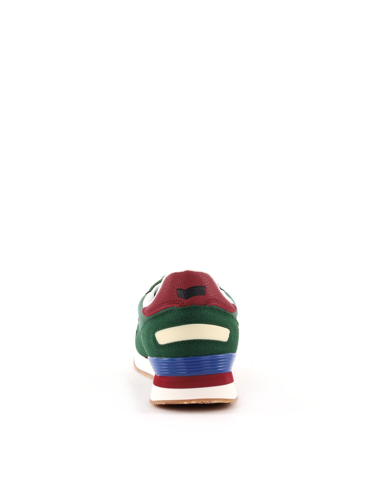 Gas Omy Mix, sneakers stringate da uomo in verde
