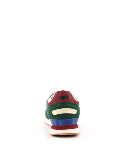 Gas Omy Mix, sneakers stringate da uomo in verde