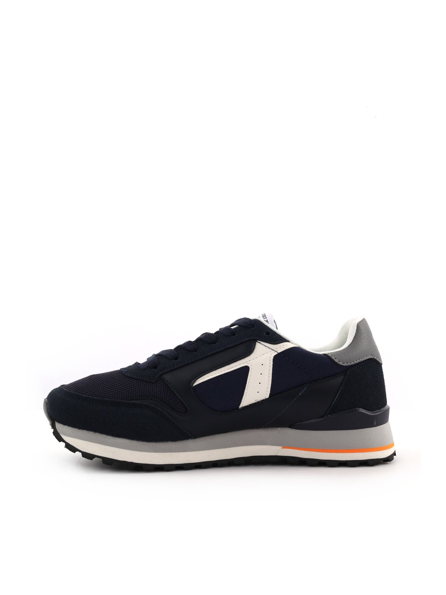 Gas Malik Mix, sneakers casual da uomo blu con dettagli a contrasto