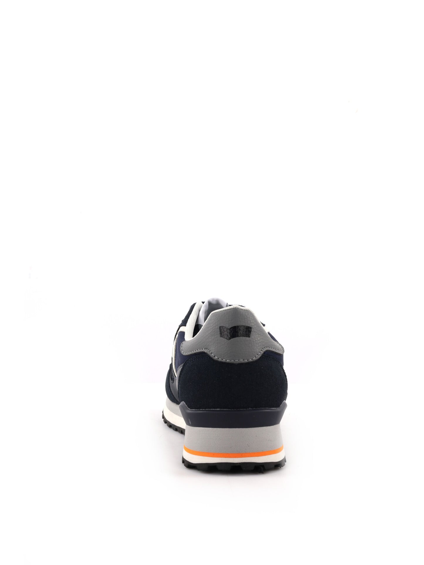 Gas Malik Mix, sneakers casual da uomo blu con dettagli a contrasto