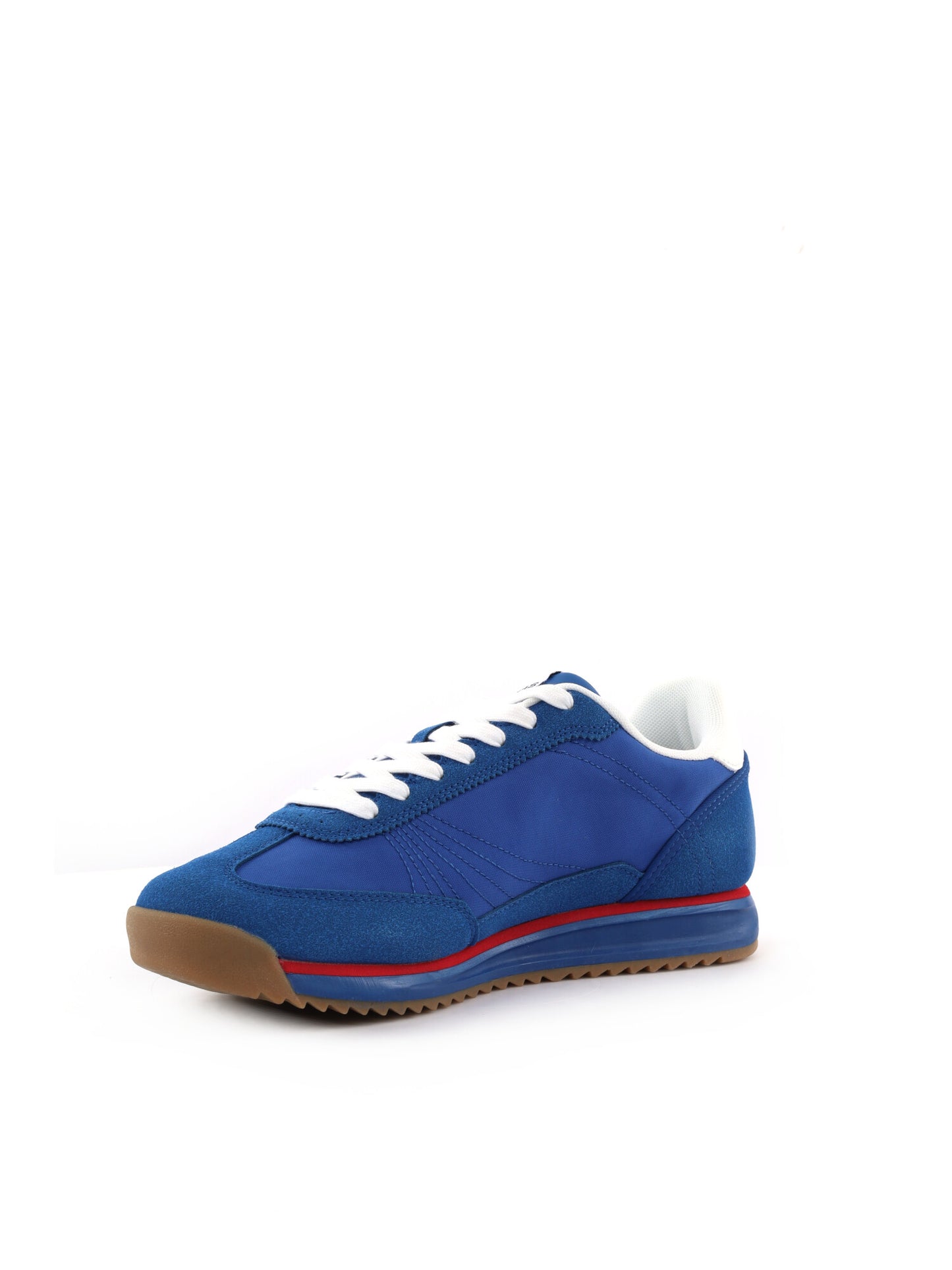 Gas Domingo Mix, sneakers casual da uomo blu con dettagli a contrasto
