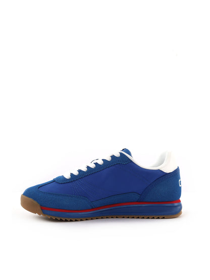 Gas Domingo Mix, sneakers casual da uomo blu con dettagli a contrasto