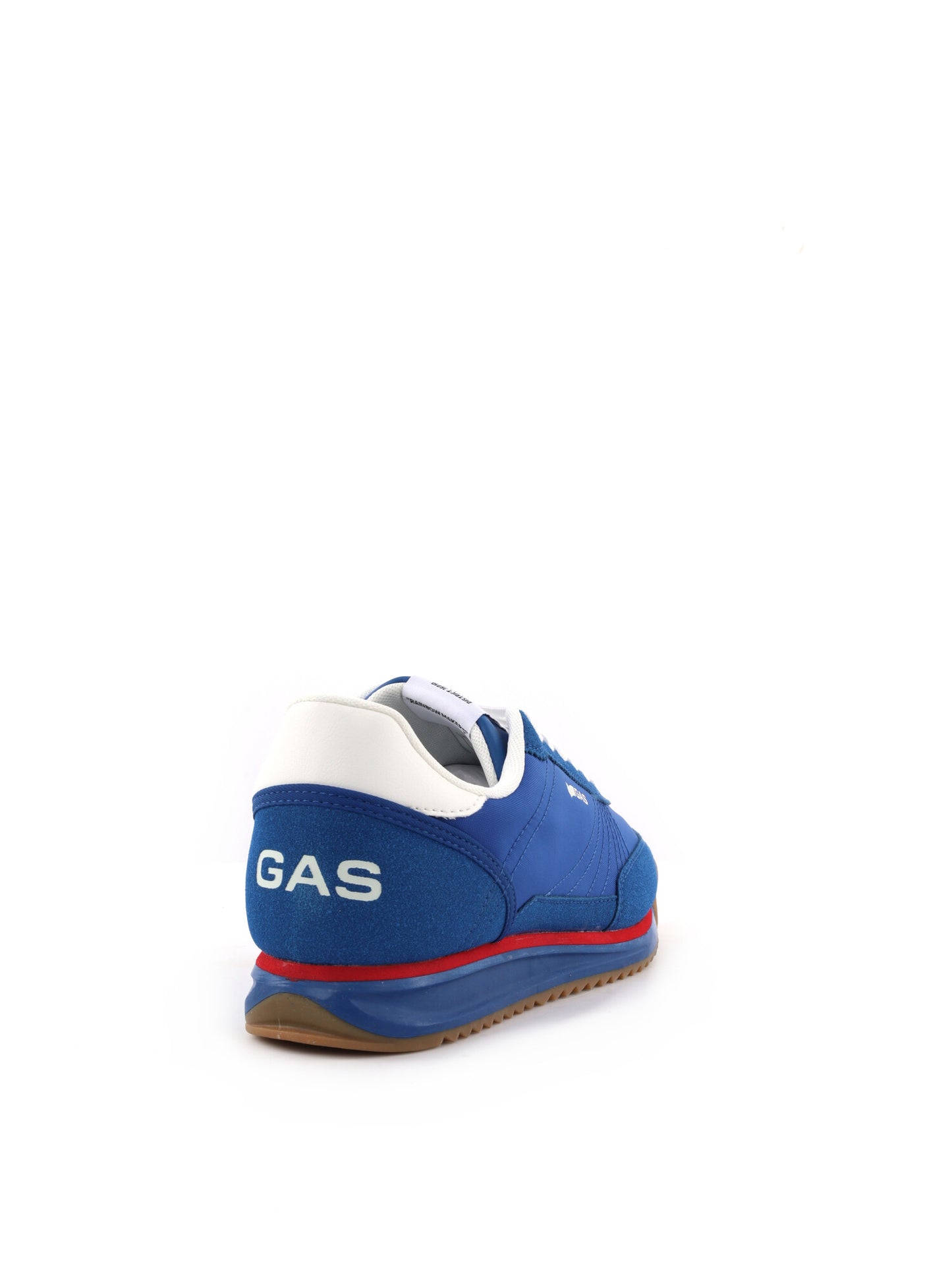 Gas Domingo Mix, sneakers casual da uomo blu con dettagli a contrasto