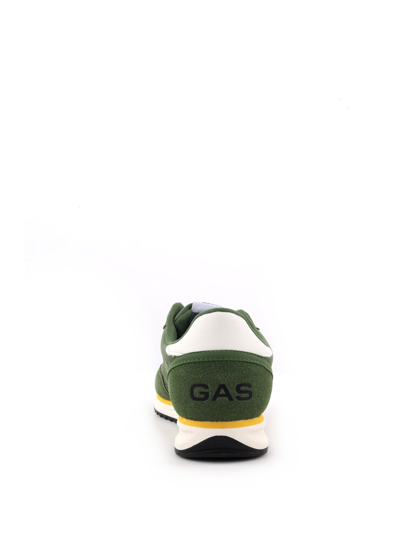 Gas Domingo Mix, sneakers stringate uomo verde casual