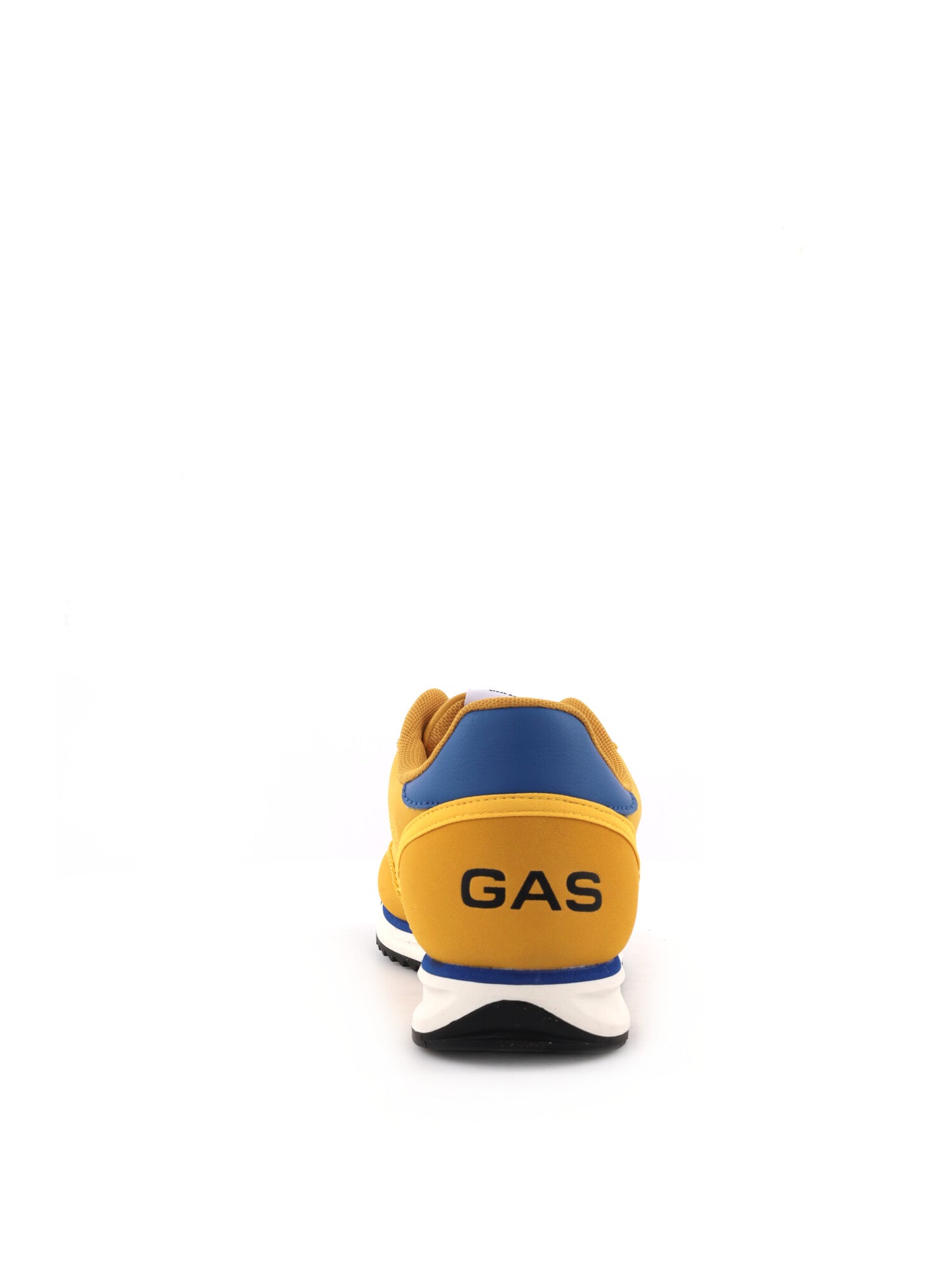 Gas Domingo Mix, sneakers stringate da uomo in giallo vivace