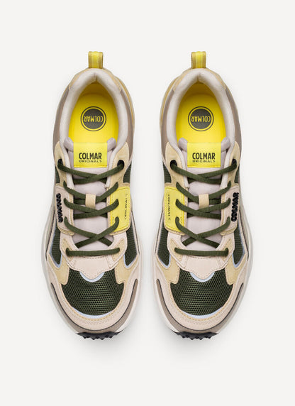 SNEAKERS VERDE-MULTICOLOR GARNER COLMAR DA UOMO