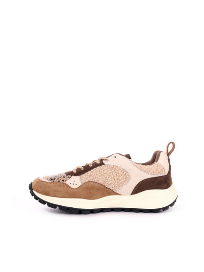 SNEAKERS TEDDY CLYO' DA DONNA CAMEL
