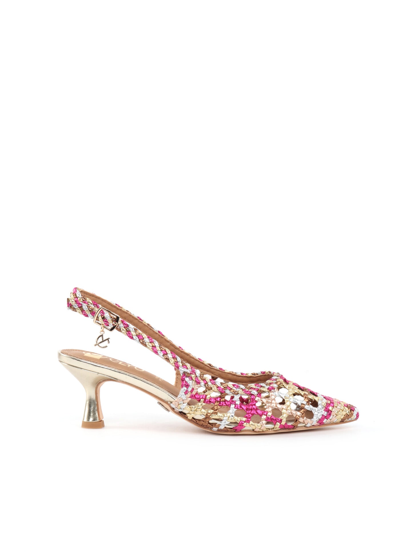 SLINGBACK INTRECCIATE CLYO' DA DONNA MULTICOLOR