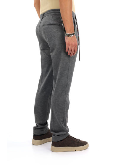 Fb Giubilo 91, pantalone da uomo grigio